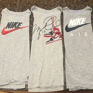 EUC Boys Nike t shirts.
